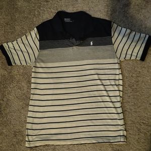 Blue polo shirt size large